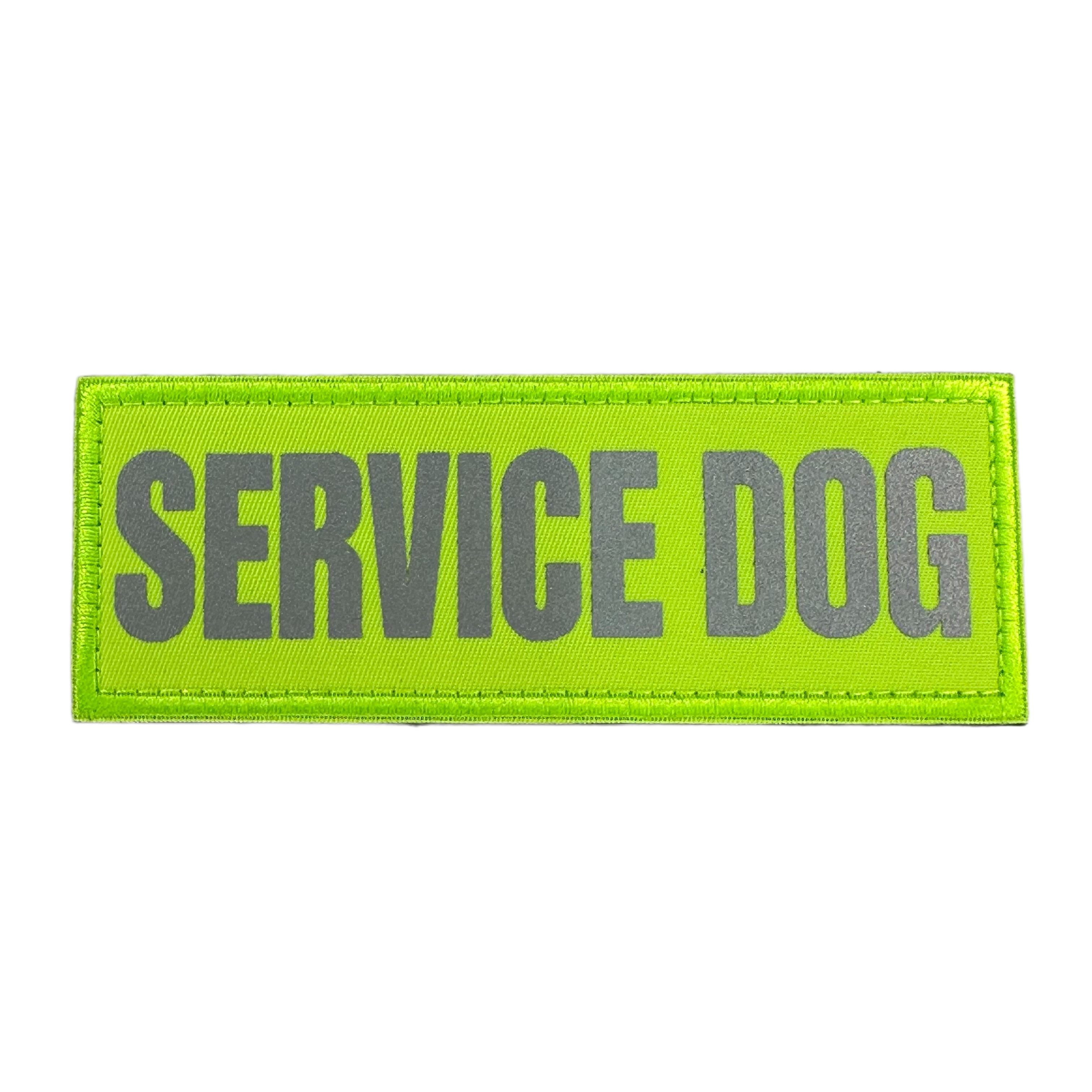 Laser Cut Patch -  Luminous Service Dog Reflective