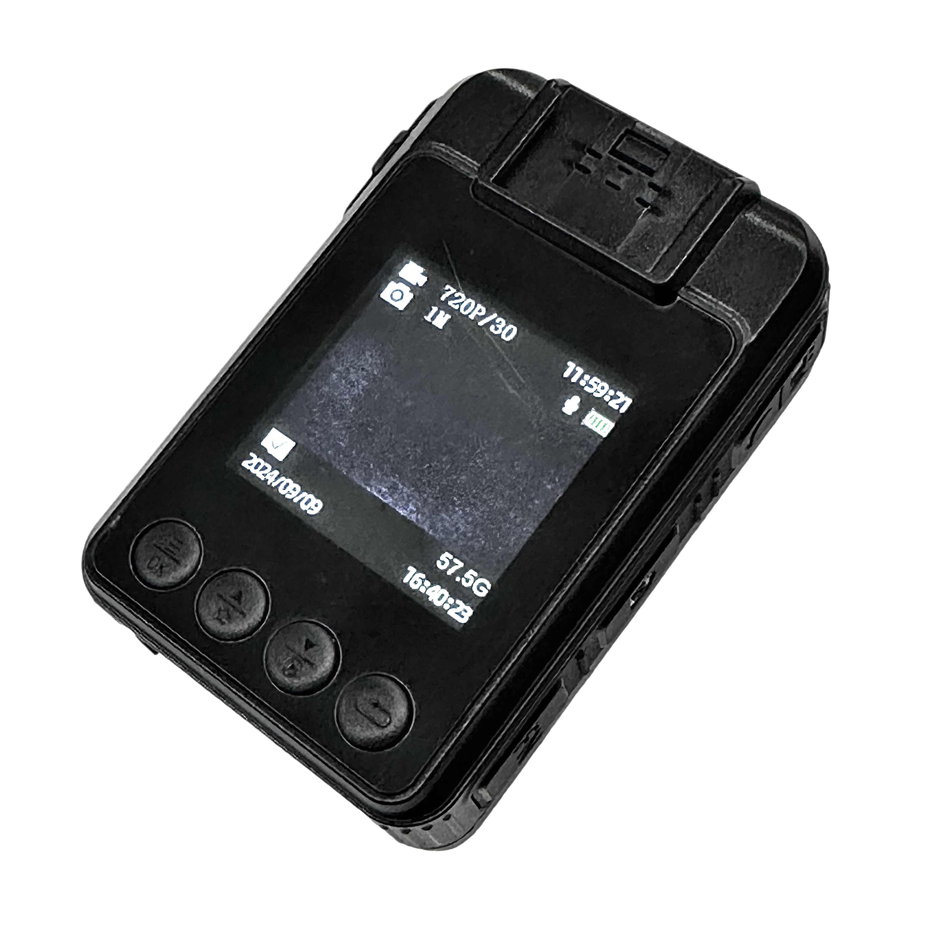 Black Stealth - Law Enforcement Premium Body Camera GEN 2