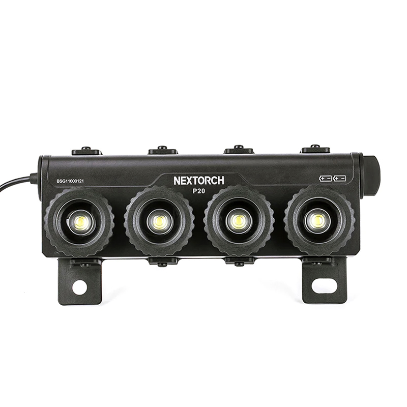 Nextorch - P20 4K 4000lu Focusable Riot Shield Light