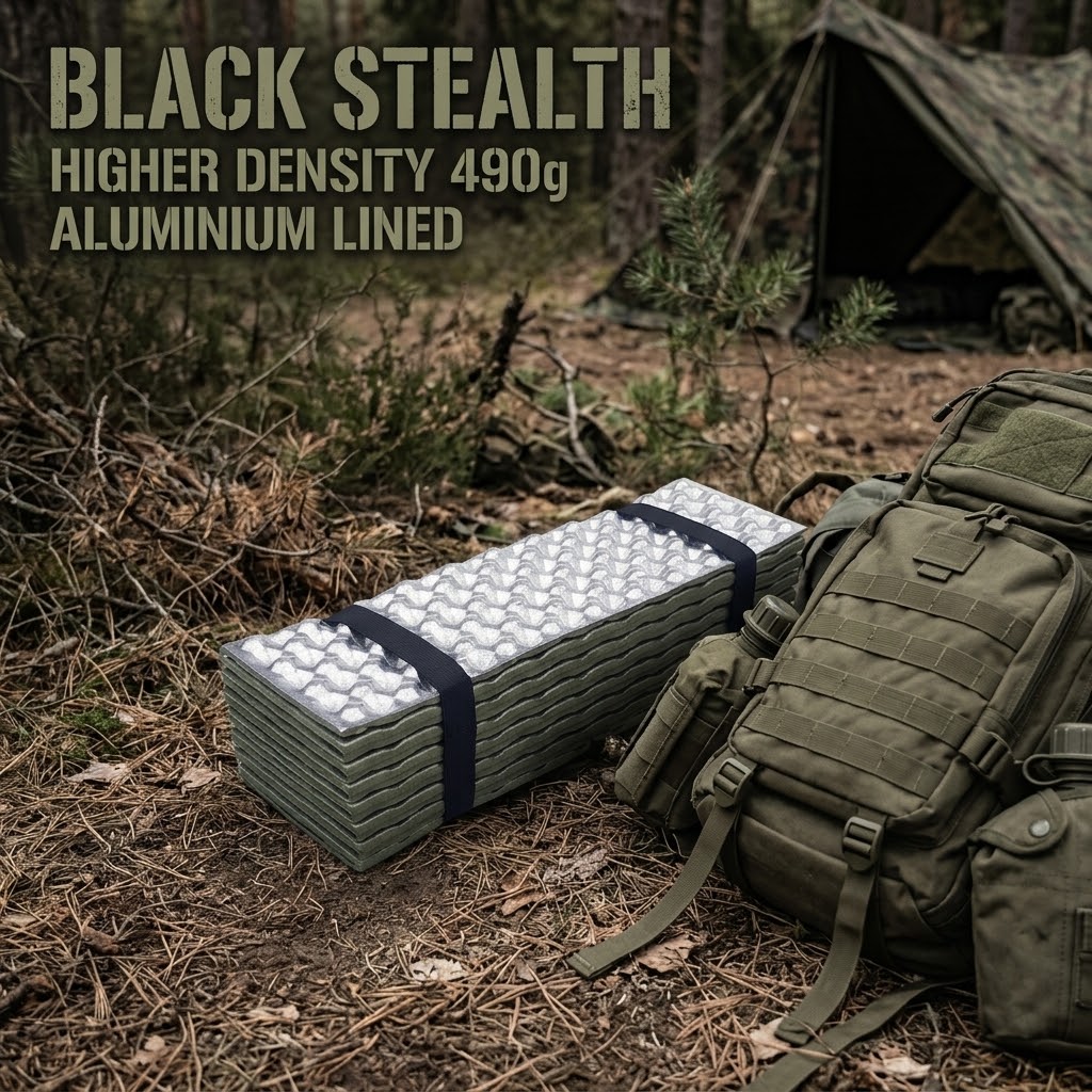 Black Stealth - Field Shell Field Mat