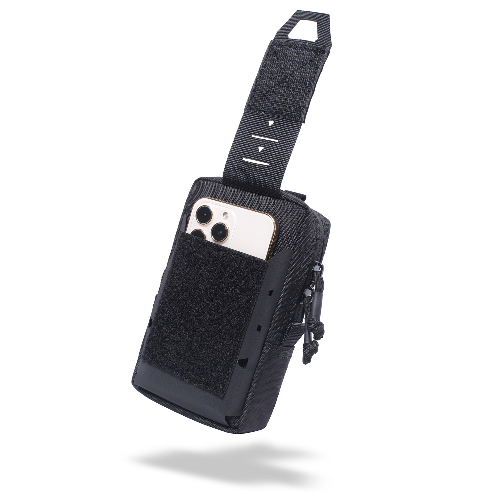 Black Stealth - Laser Utility Phone Pouch
