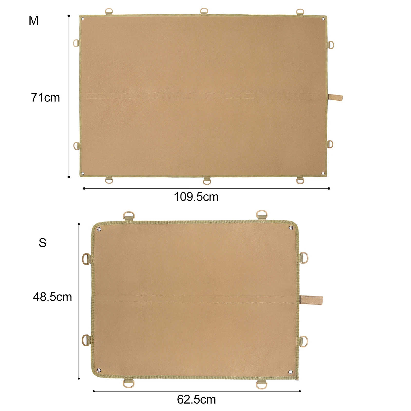 Black Stealth - Velcro Blanket with Loops 