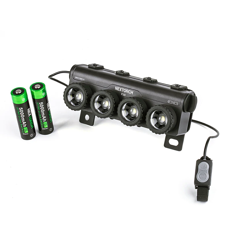 Nextorch - P20 4K 4000lu Focusable Riot Shield Light