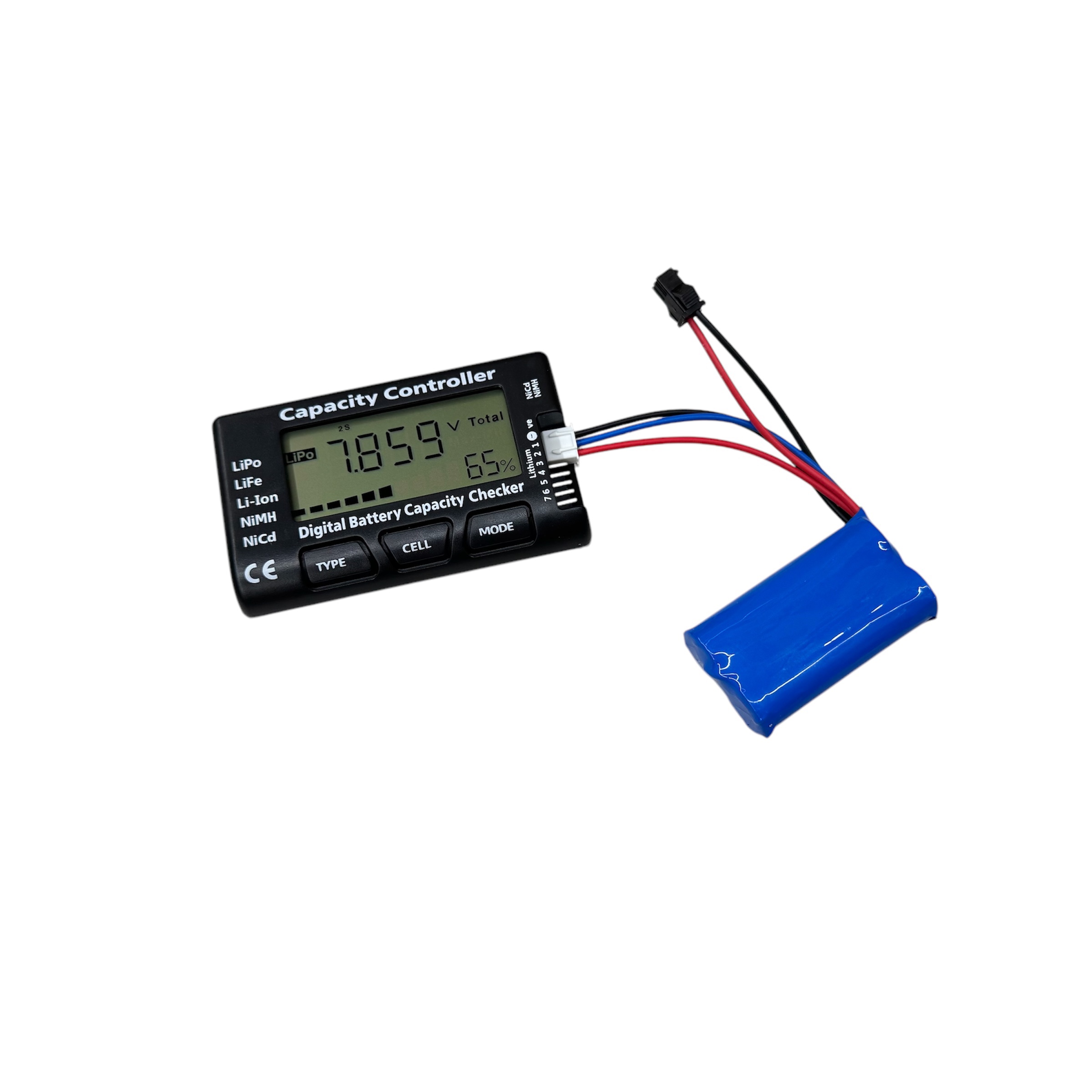 Digital Chargeable Battery Volt meter