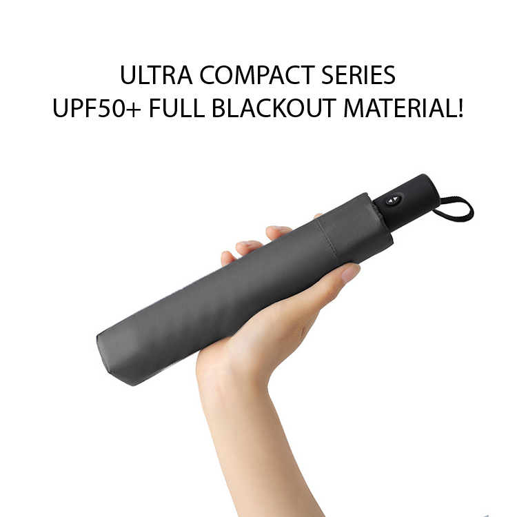 Black Stealth - Automatic Folding Umbrella