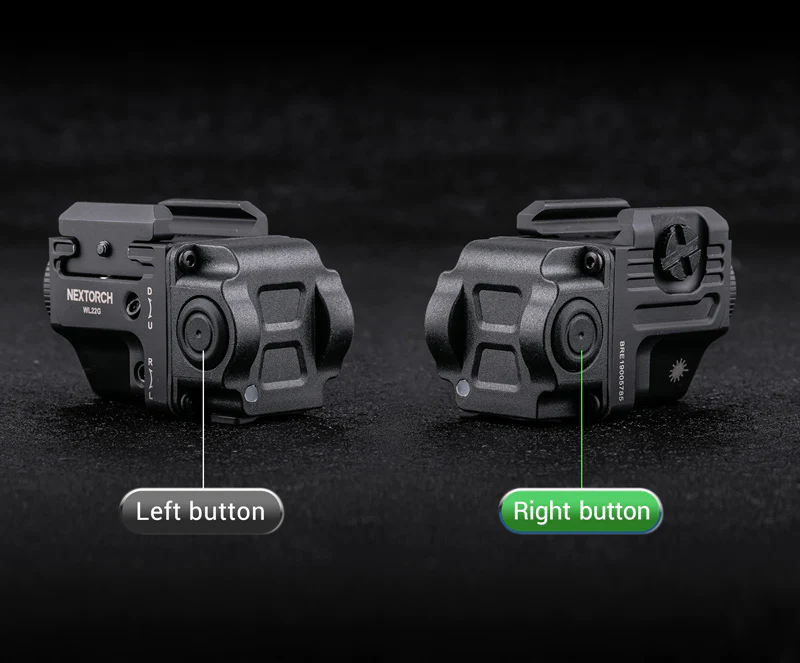 Nextorch - WL22 Compact Weapon Light with Laser Sight (USB-C)