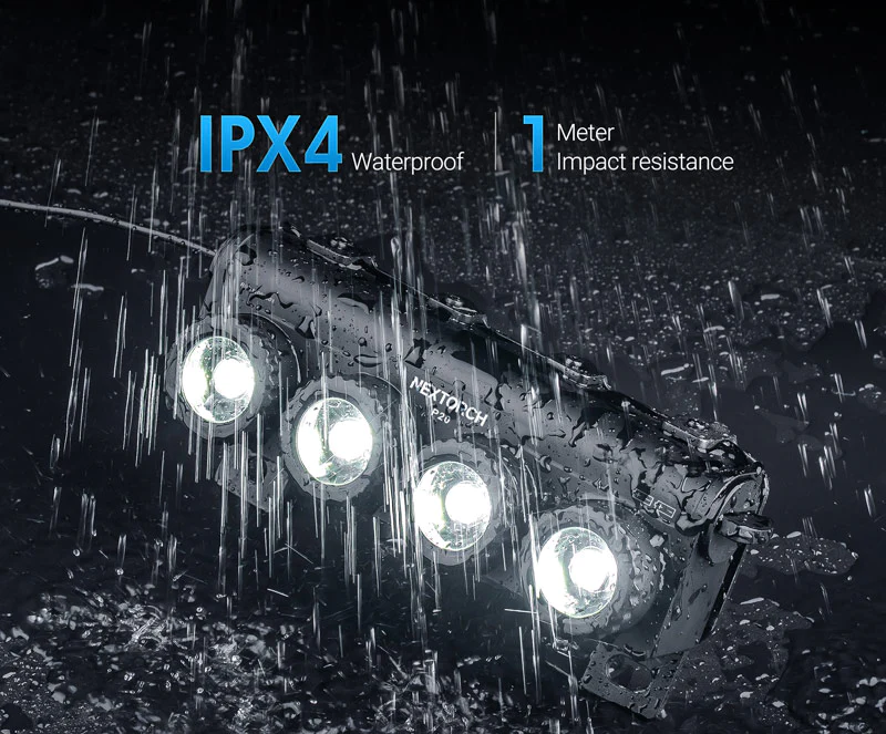 Nextorch - P20 4K 4000lu Focusable Riot Shield Light