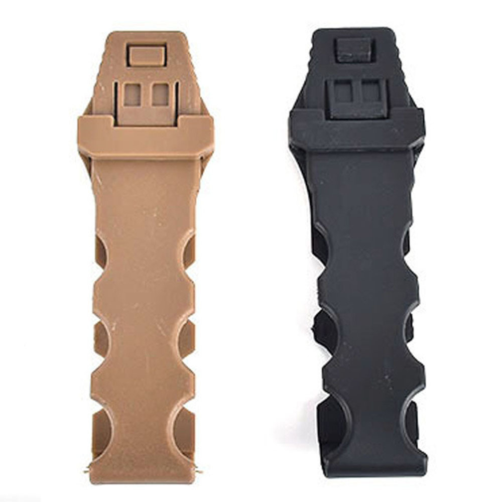 Black Stealth - GEN 5 Molle Clips 5 Tier (1 Pair)