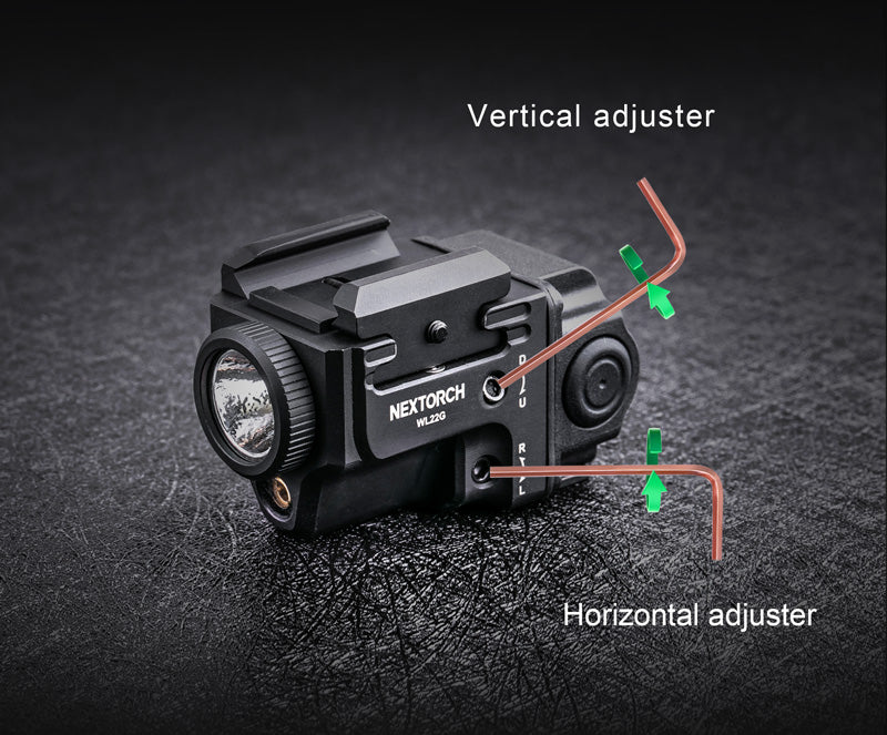 Nextorch - WL22 Compact Weapon Light with Laser Sight (USB-C)