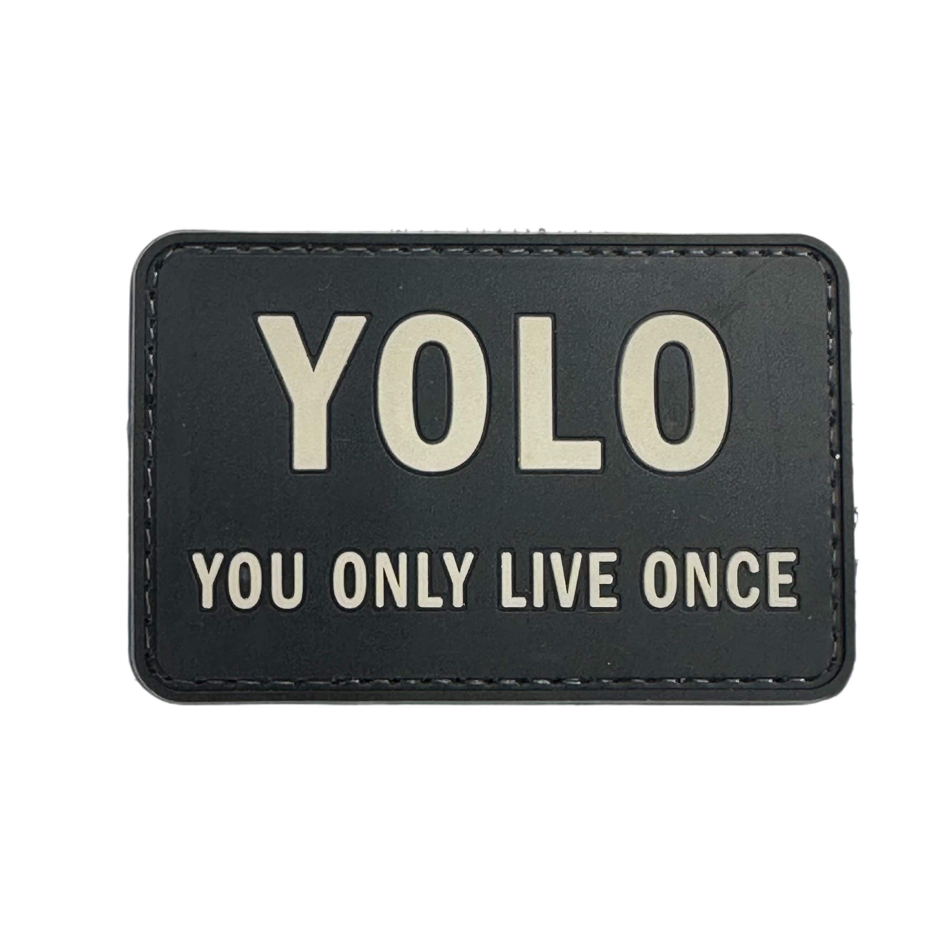 Rubber Patch - YOLO You only life once