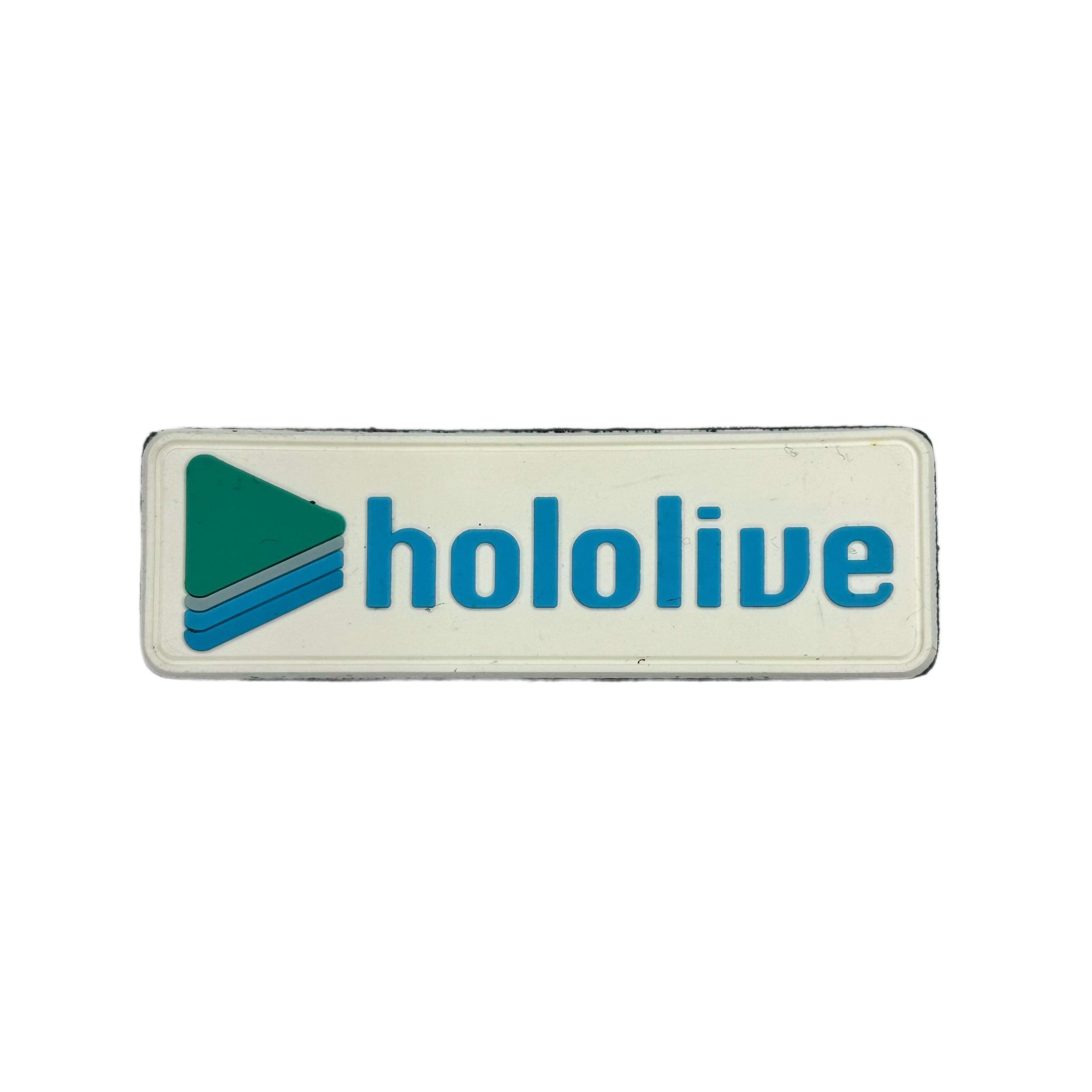 Hololive Logo Rubber Velcro Morale Patch