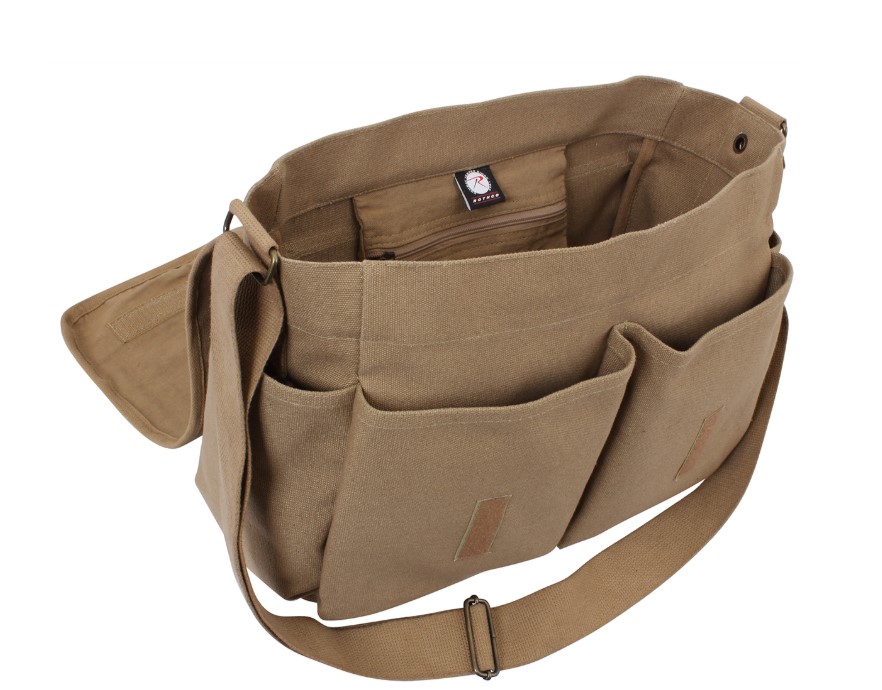 Rothco Classic Canvas Messenger Bag