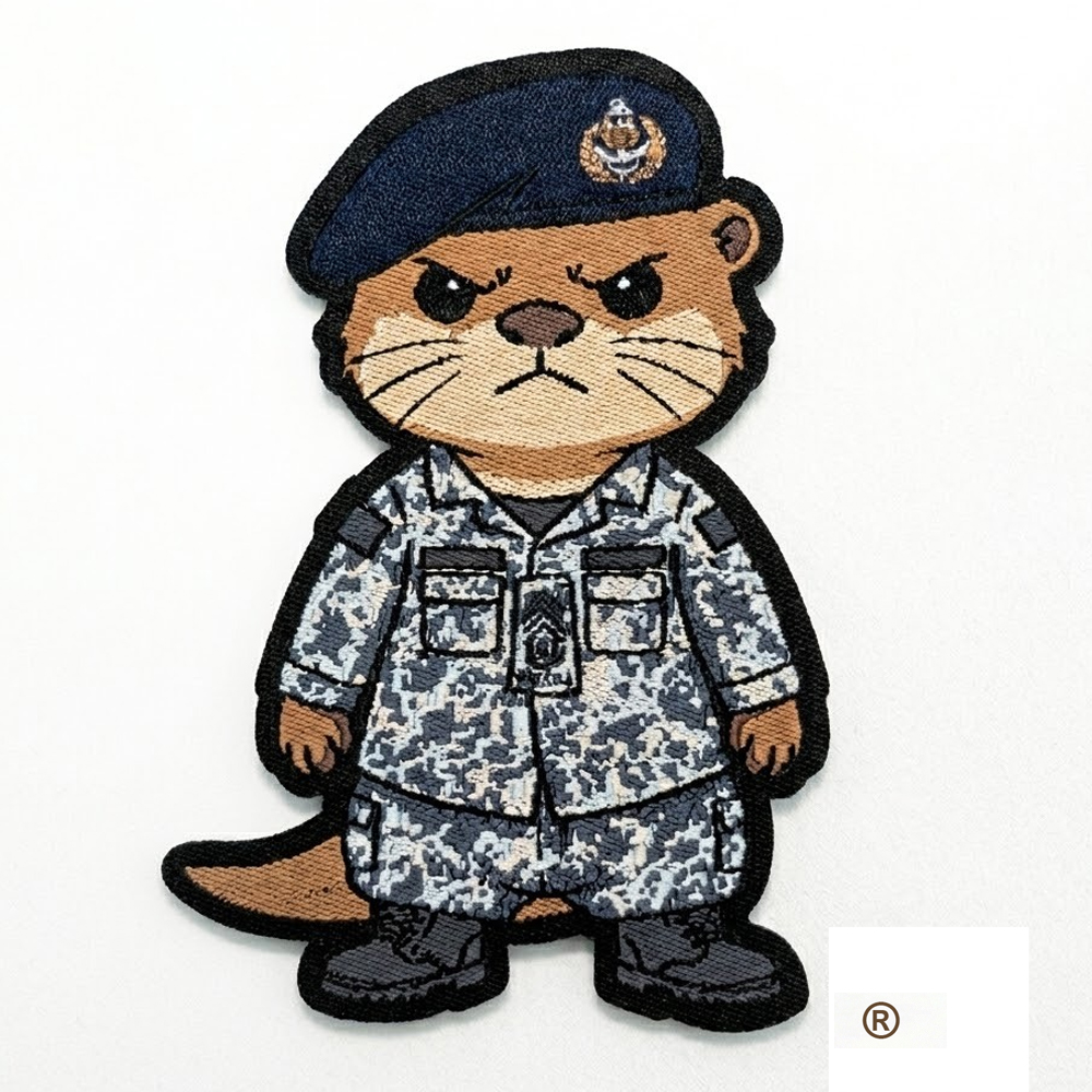 Woven Patch - Warrant Officer Dobhar-chú™ in SAF RSN Uniform
