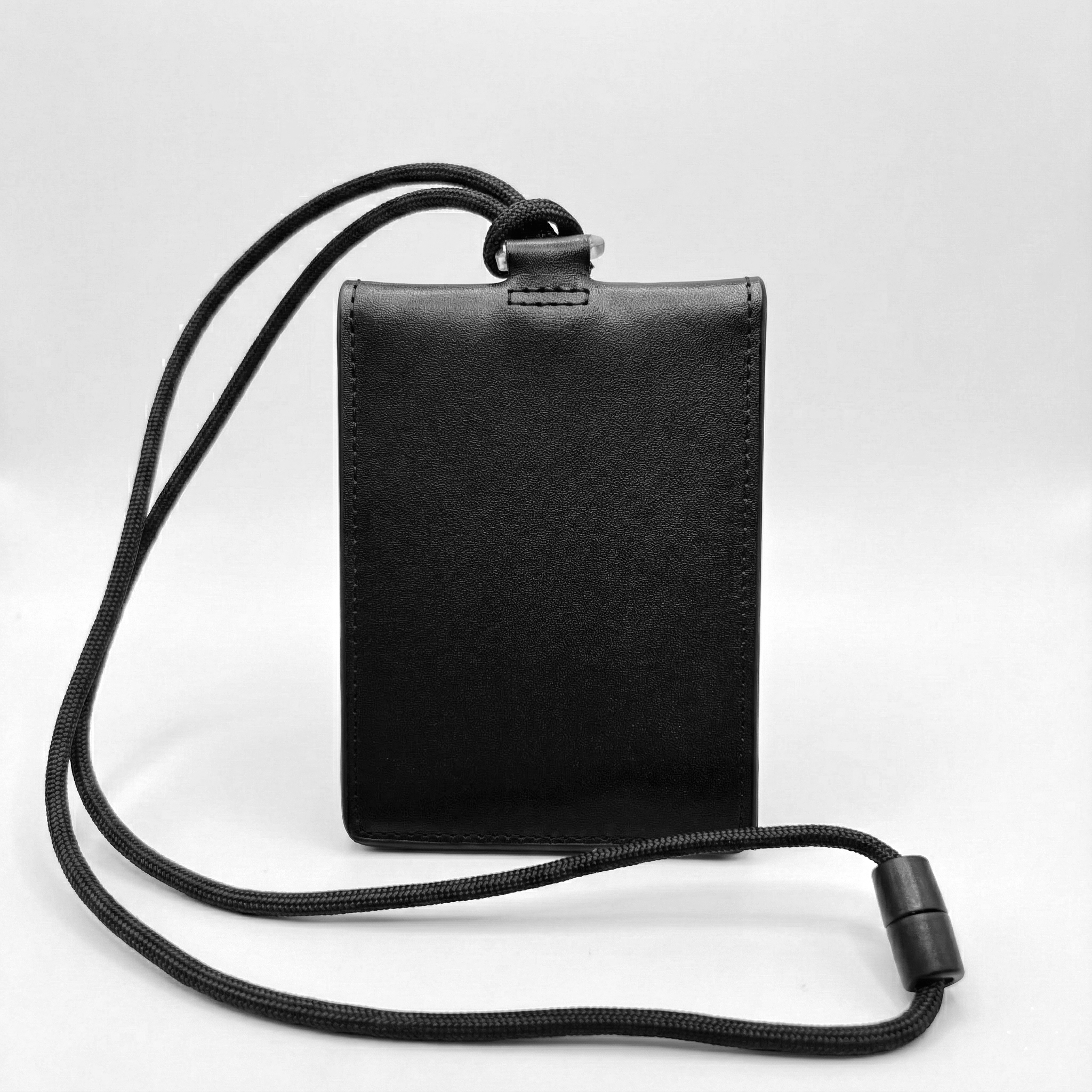 Black Stealth - Professional Leather Neck ID (V2)