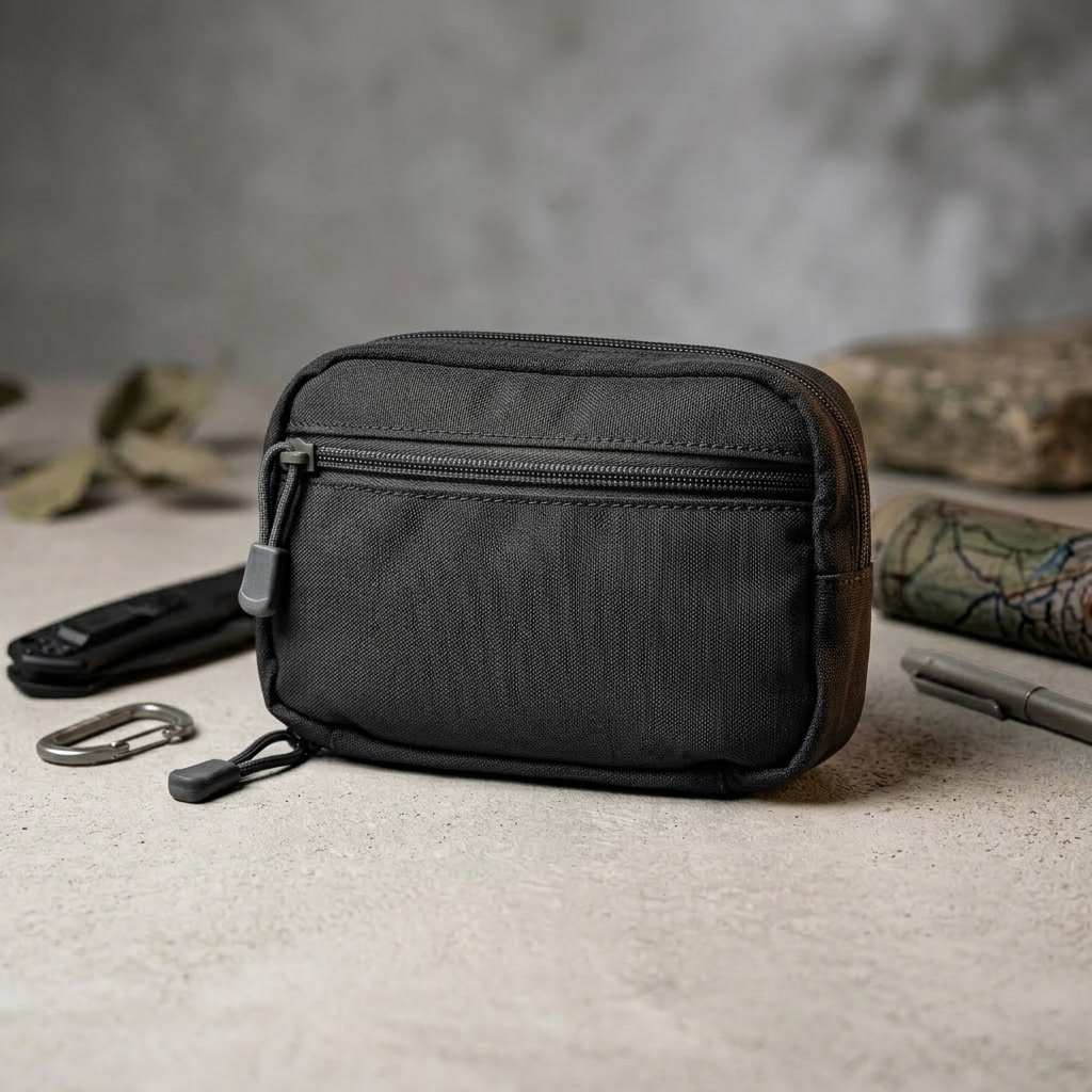 Black Stealth - Low Profile Concealed Carry Waist Pouch