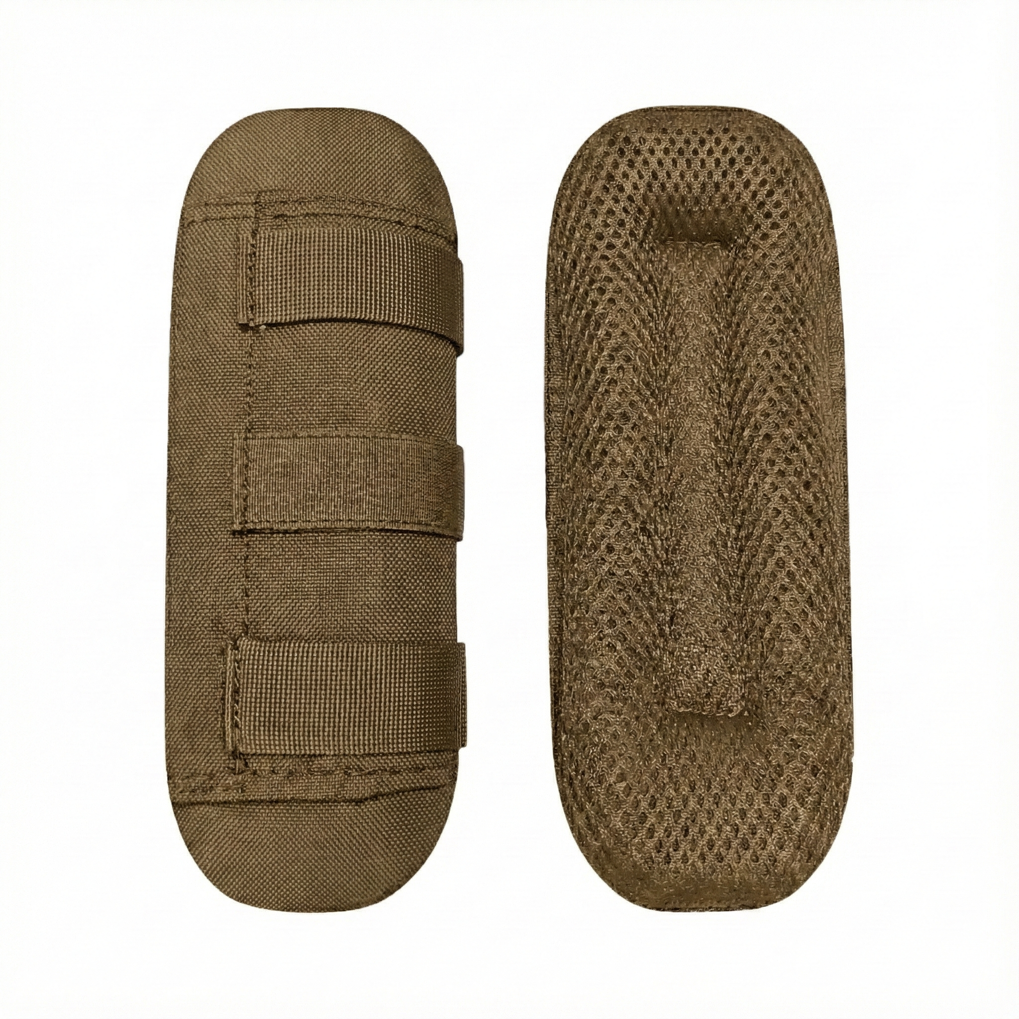 Black Stealth - Mesh Shoulder Padding (Pair)