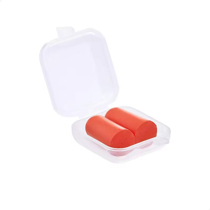 Reusable Memory Foam Ear Plugs (1 Pair) with Box