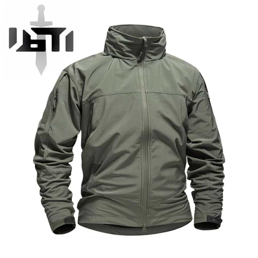 Black Stealth - Tactical Stormproof Wind Breaker Jacket