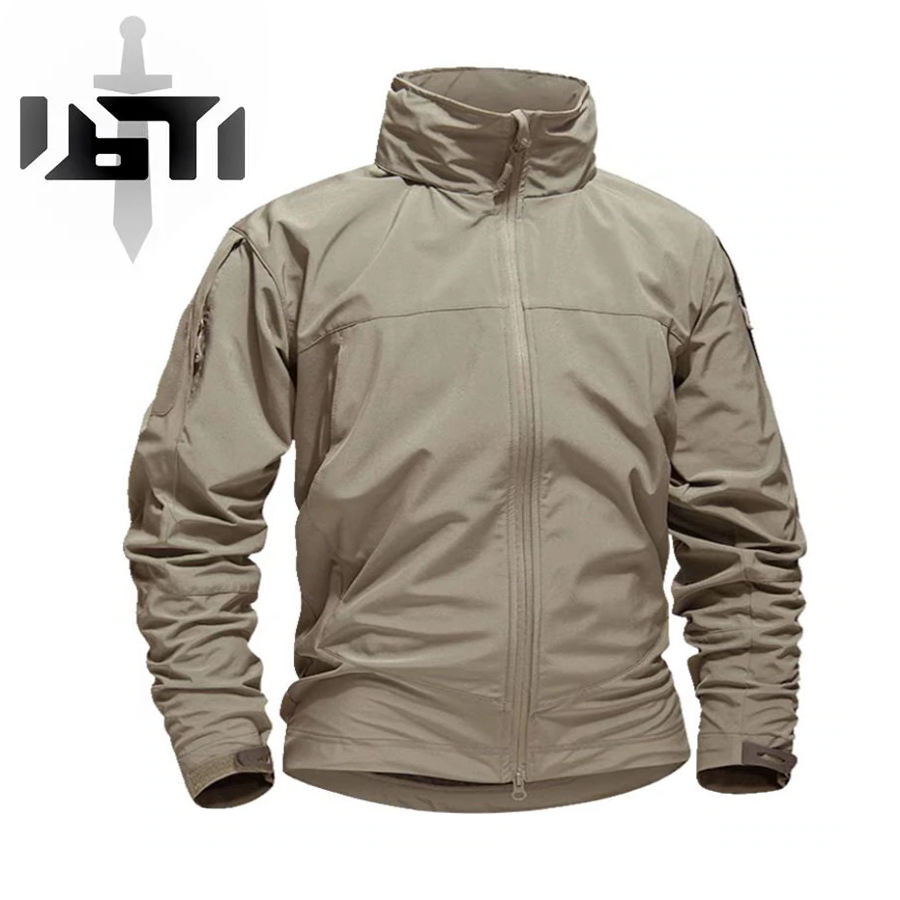 Black Stealth - Tactical Stormproof Wind Breaker Jacket