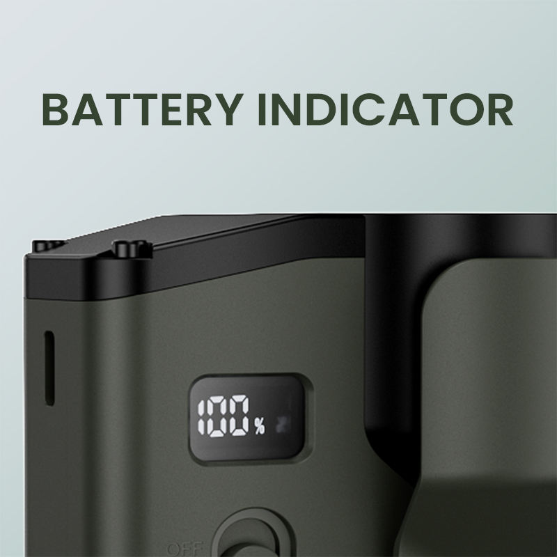 Black Stealth - LBV Molle Mounted Jet-Type Cooling Fan