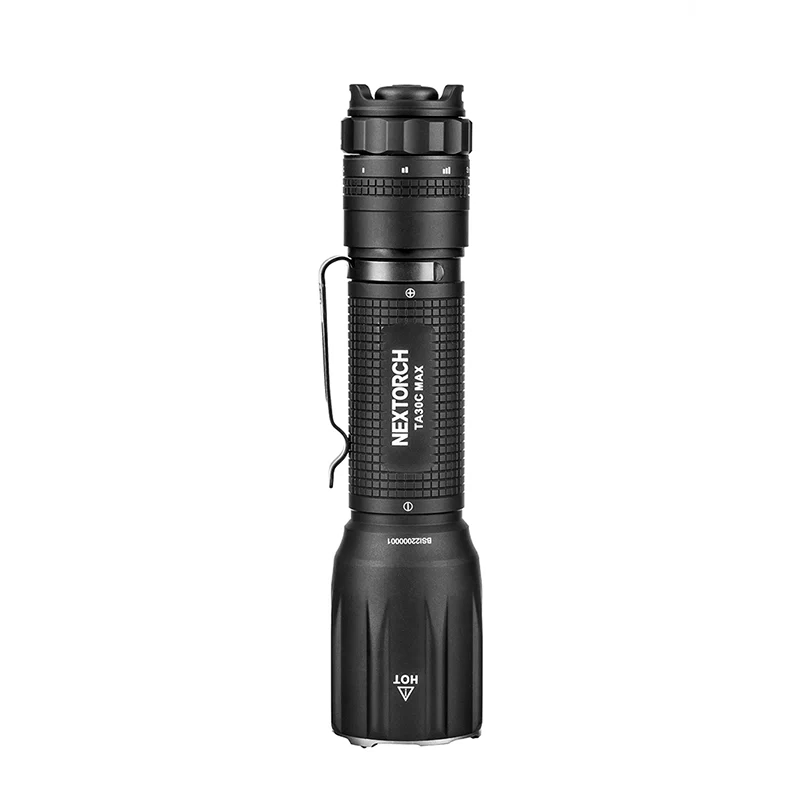 Nextorch - TA30C MAX 3000 Lumen One-Step Strobe Tactical Flashlight
