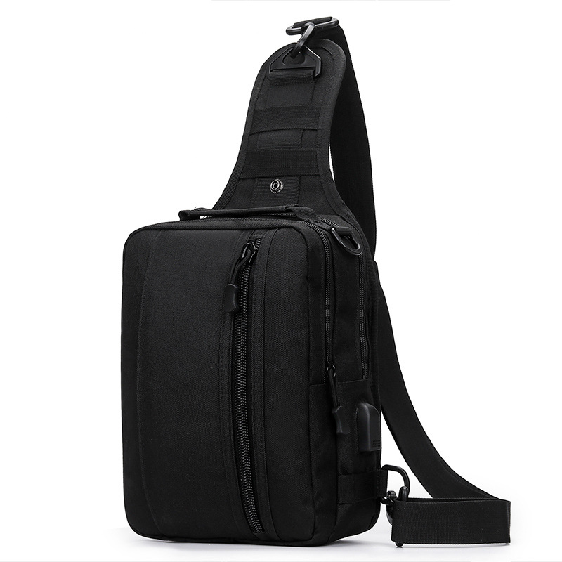 Black Stealth - Single Sling Bag 7 (BD2080)