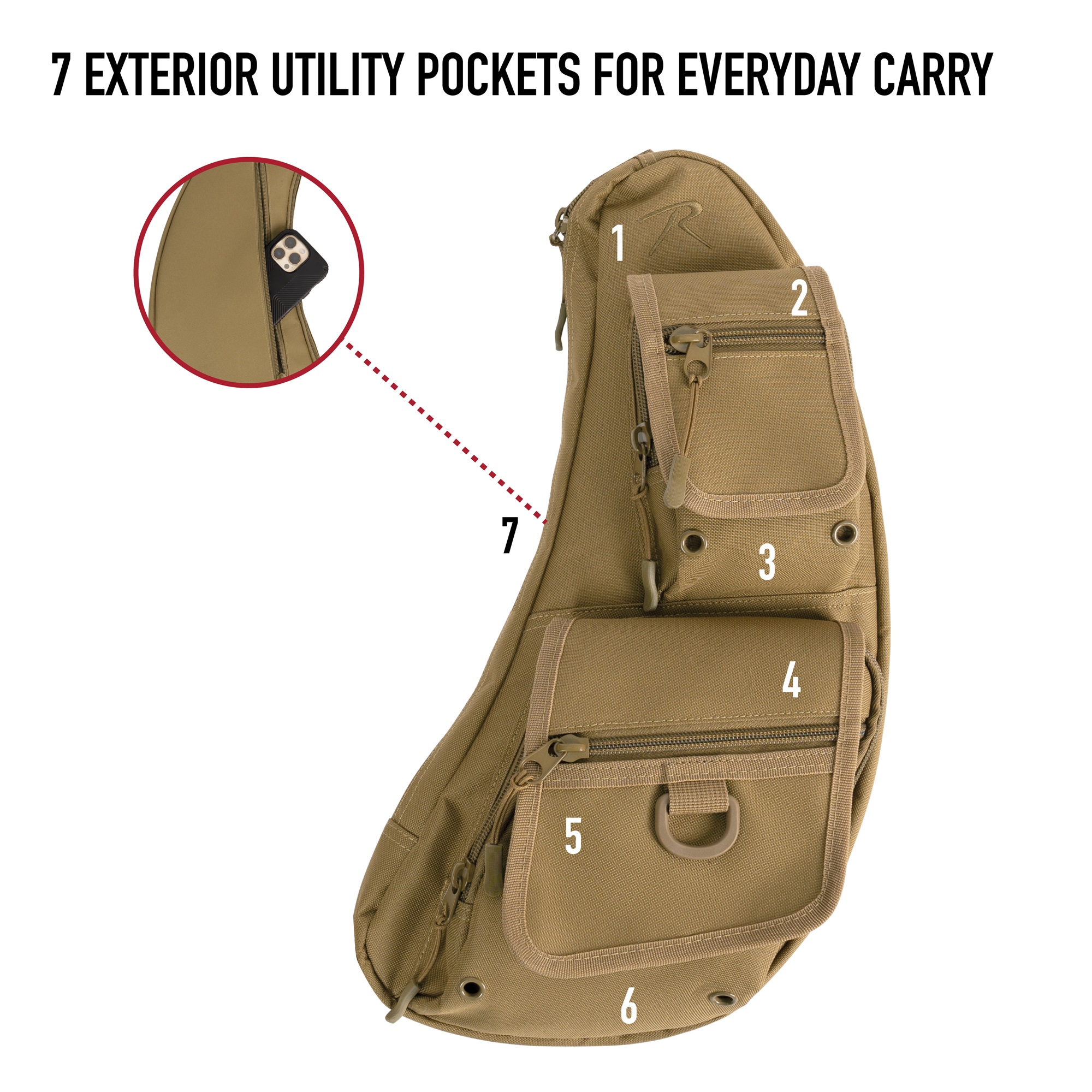 Rothco - Tactical Crossbody Sling Bag