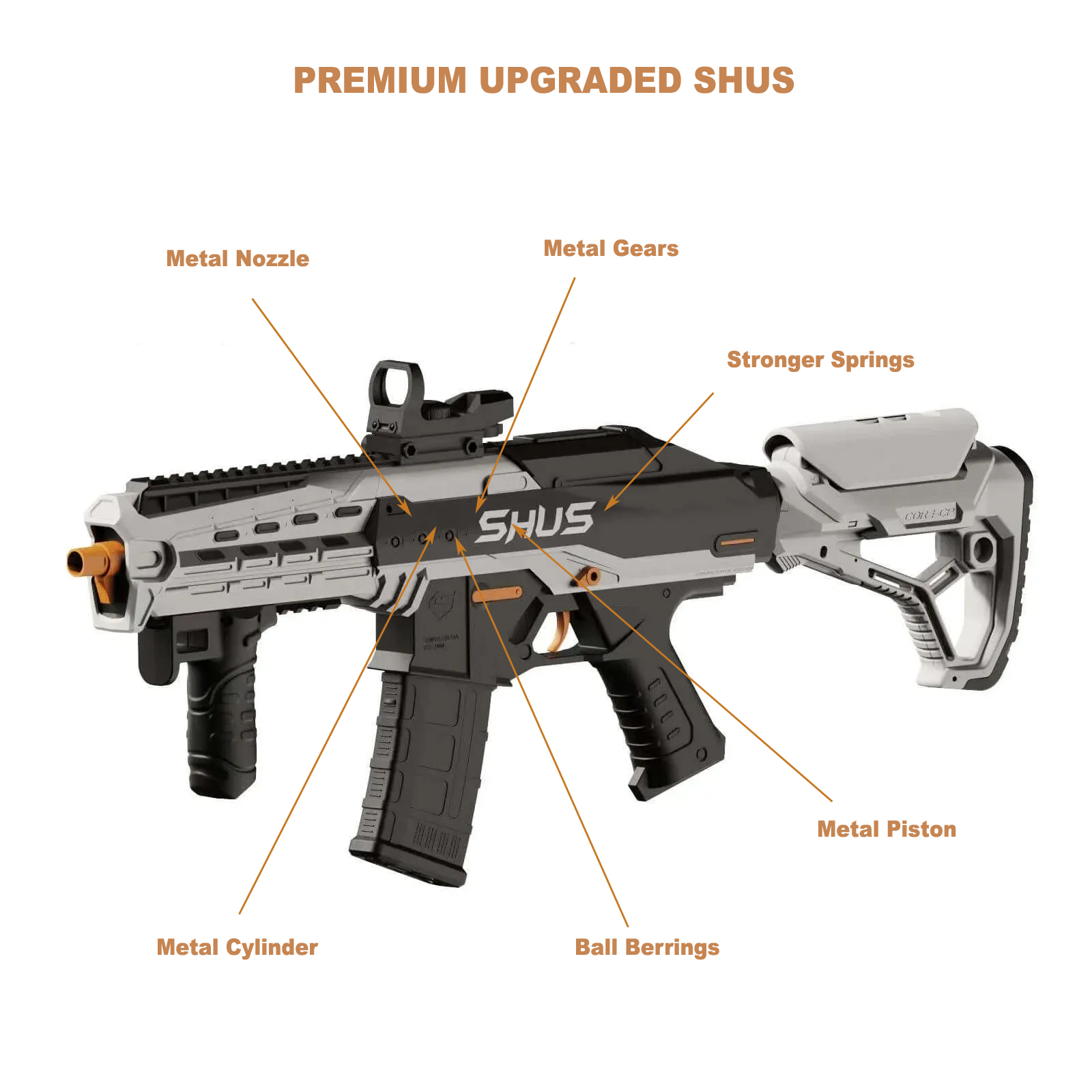 LKShark - SHUS Competition Gel Ball Blaster (WBB)