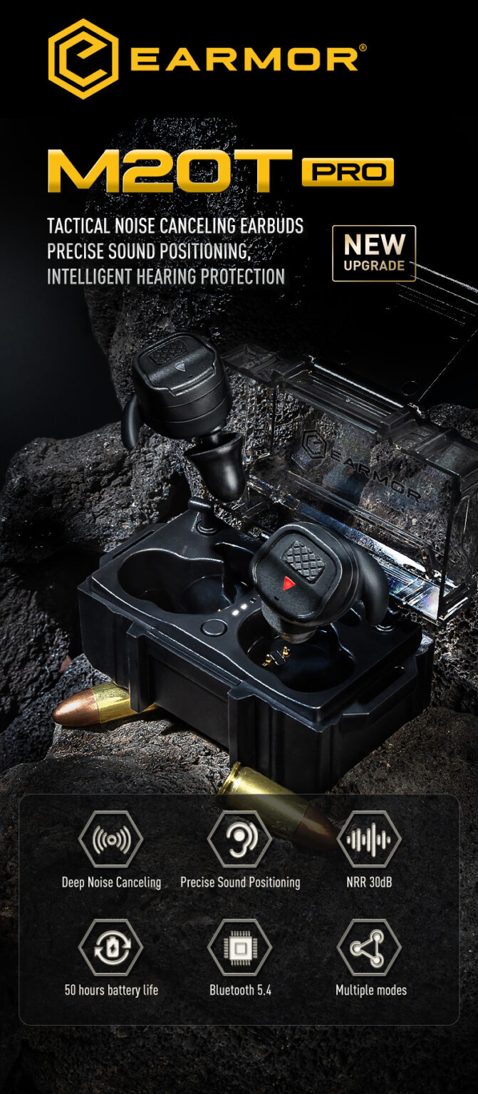 Opsmen - Earmor M20T PRO Electronic Earplug (Bluetooth)