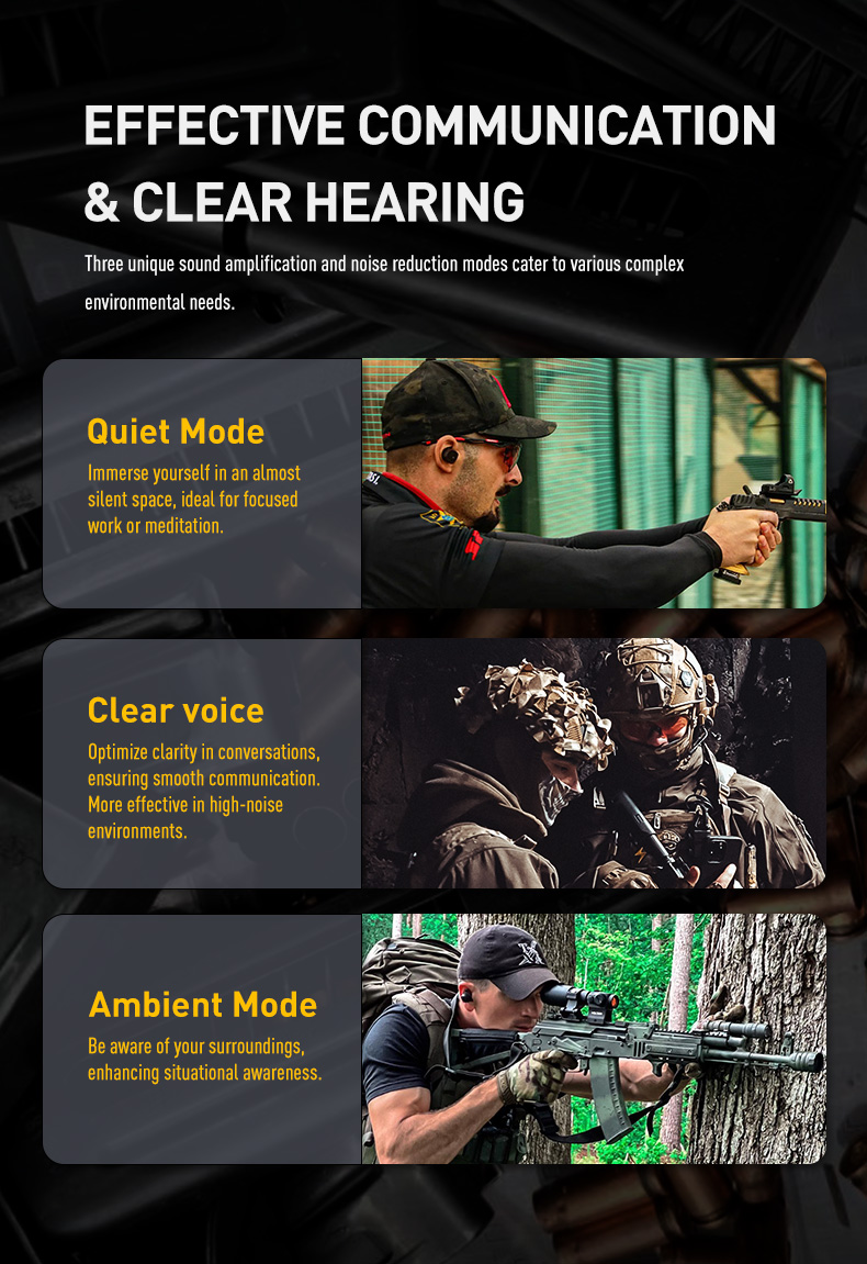 Opsmen - Earmor M20T PRO Electronic Earplug (Bluetooth)