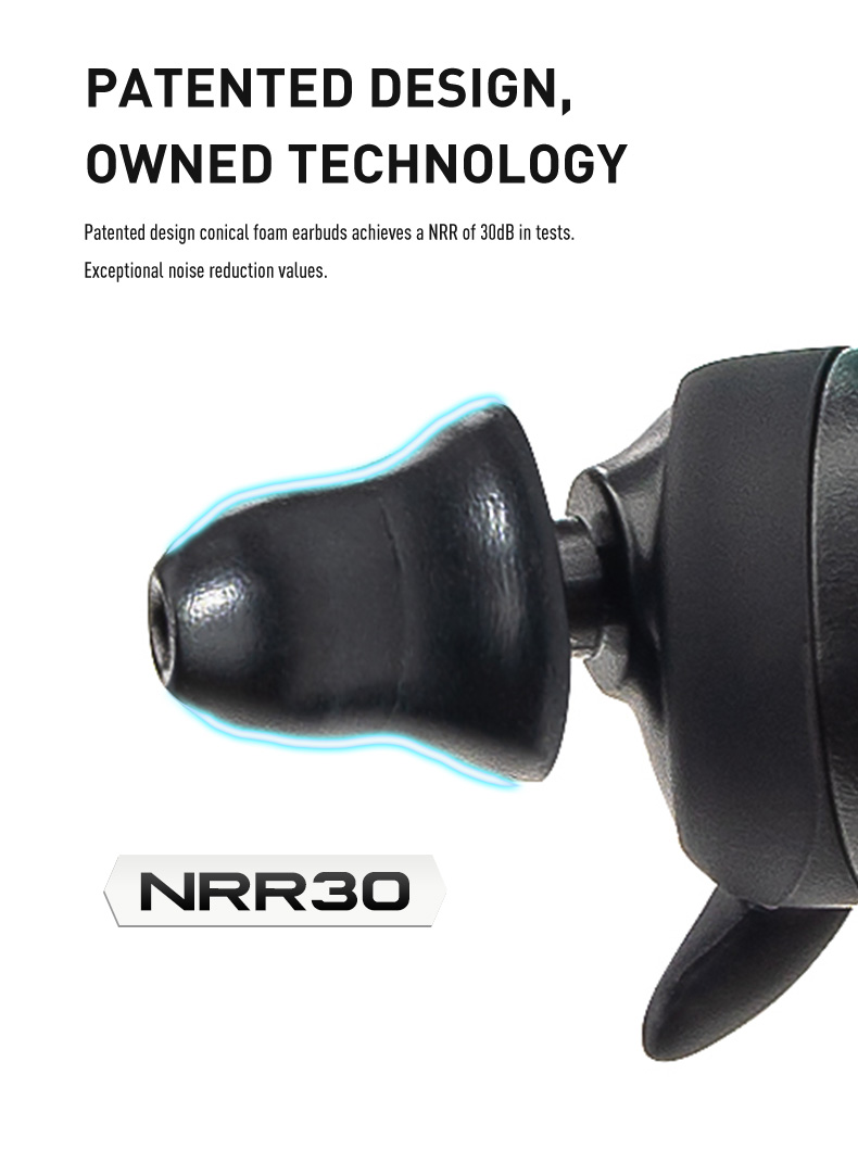 Opsmen - Earmor M20T PRO Electronic Earplug (Bluetooth)