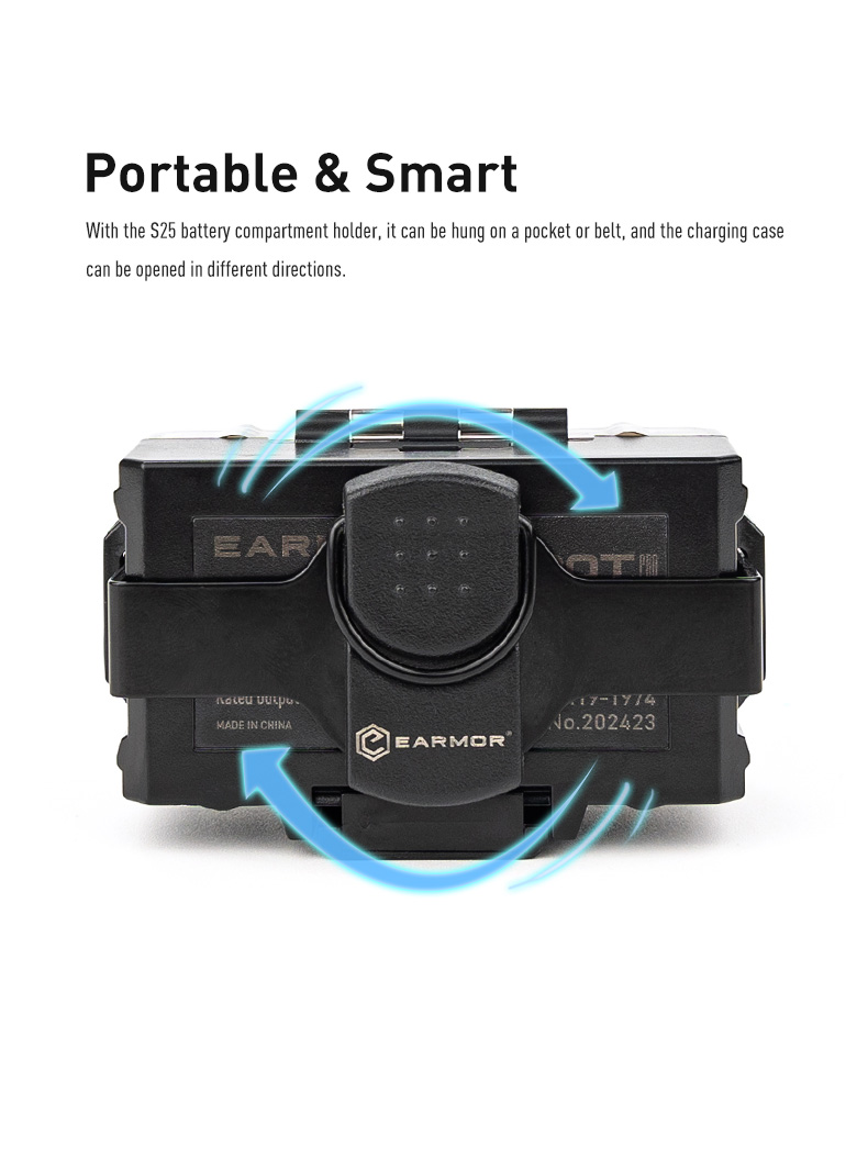 Opsmen - Earmor M20T PRO Electronic Earplug (Bluetooth)