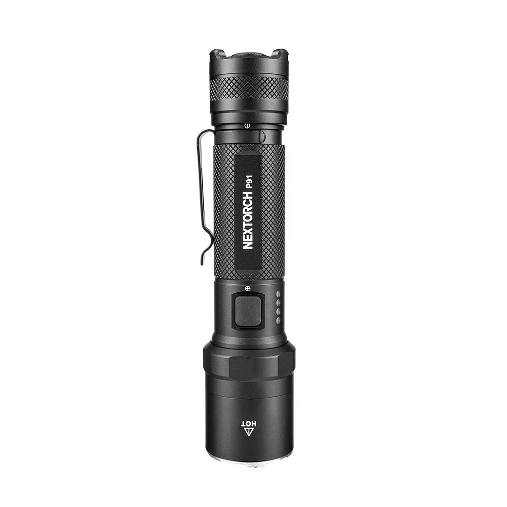 NEXTORCH P91 Ultra bright rechargeable tactical flashlight 