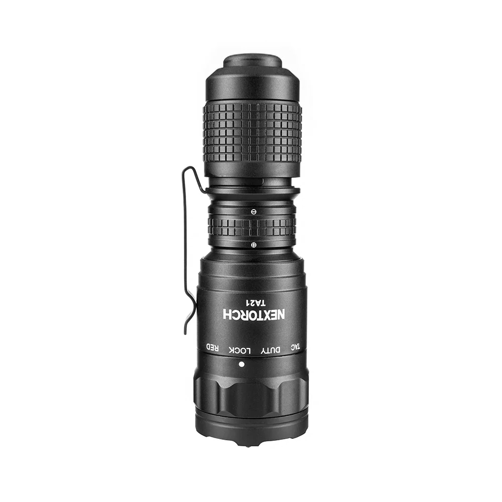 Nextorch - TA21 Compact Red / White Tactical Flashlight