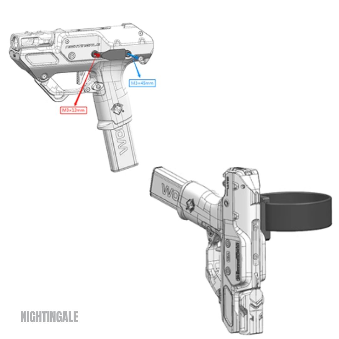 Worker Nightingale Quick Draw Holster