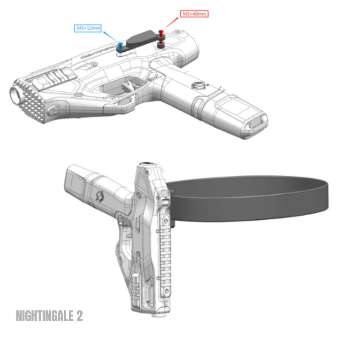 Worker Nightingale Quick Draw Holster