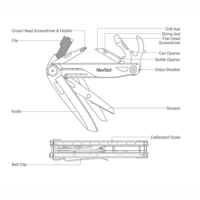 Nextool - Knight Multitool 