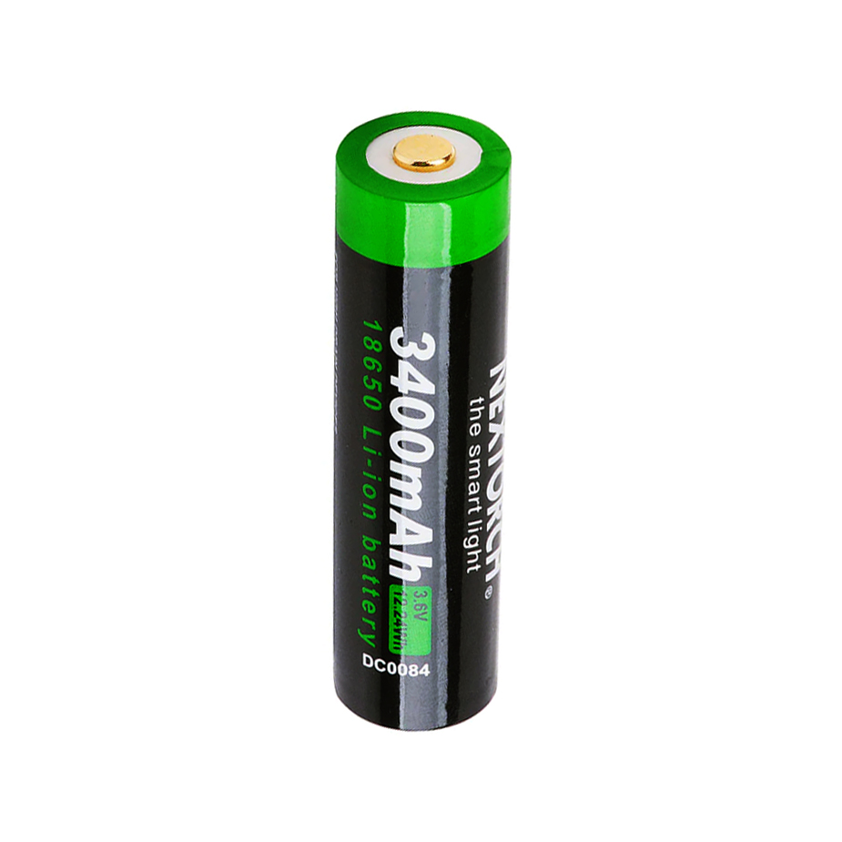 Nextorch - Lithium Ion Battery 18650 3400mah USB-C 