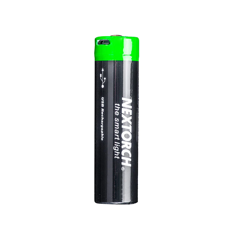 Nextorch - Lithium Ion Battery 18650 3400mah USB-C 