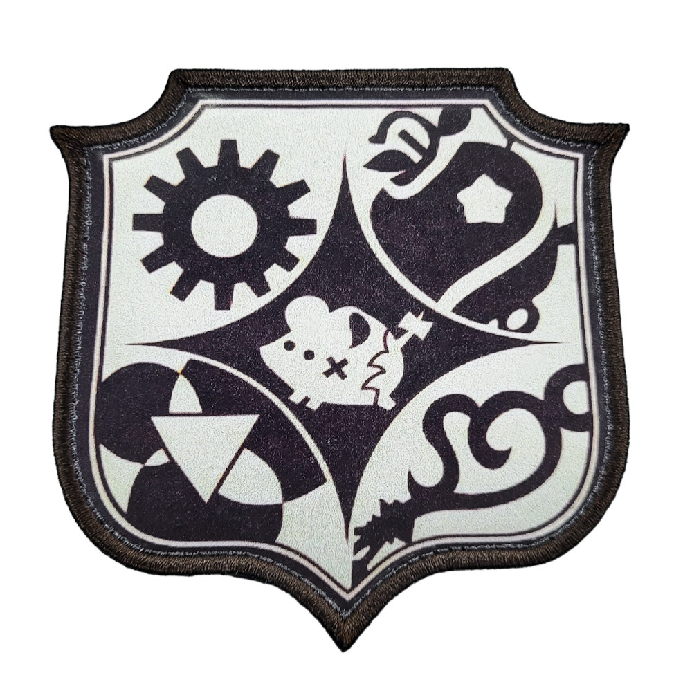 Printed Morale Patches - Hololive Council VTuber Velcro Morale Patch