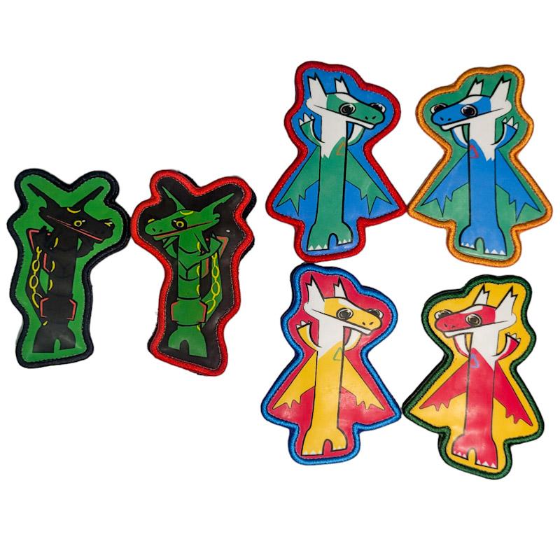 Printed Morale Patches - Dancing Pokemon Printed Velcro Morale Patch