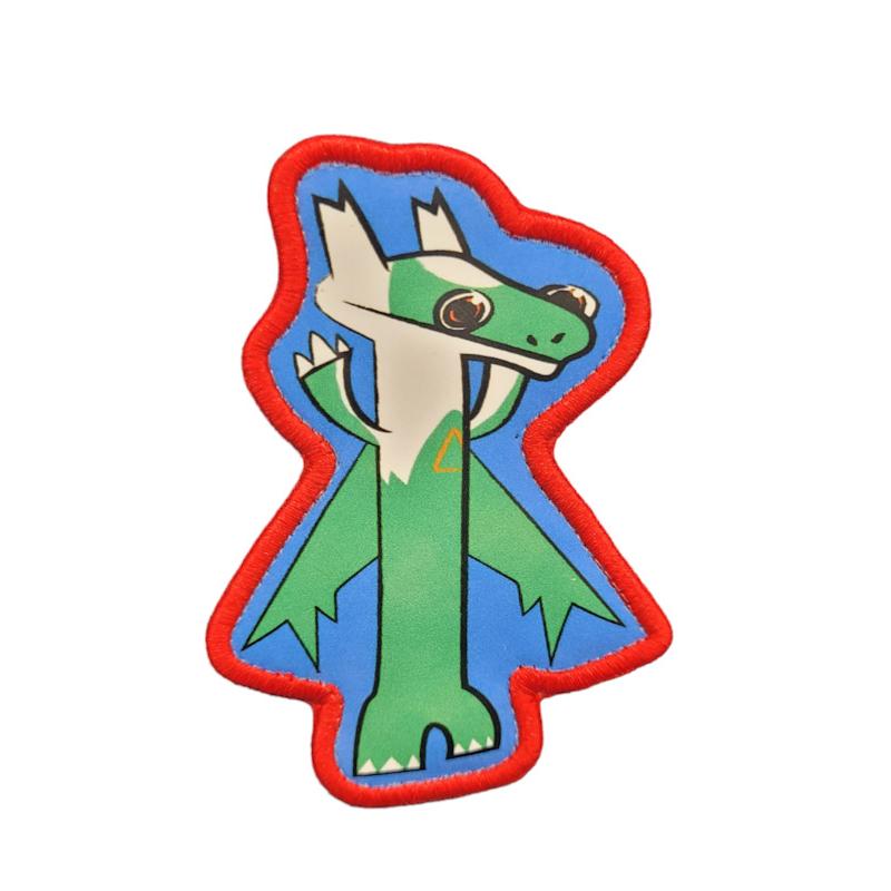 Printed Morale Patches - Dancing Pokemon Printed Velcro Morale Patch