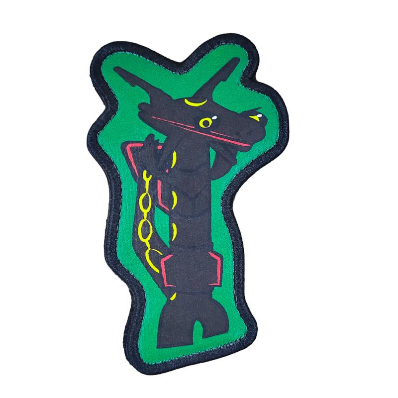 Printed Morale Patches - Dancing Pokemon Printed Velcro Morale Patch