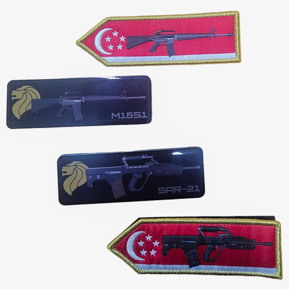 Limited Edition Patch - Singapore SAR-21 / M16