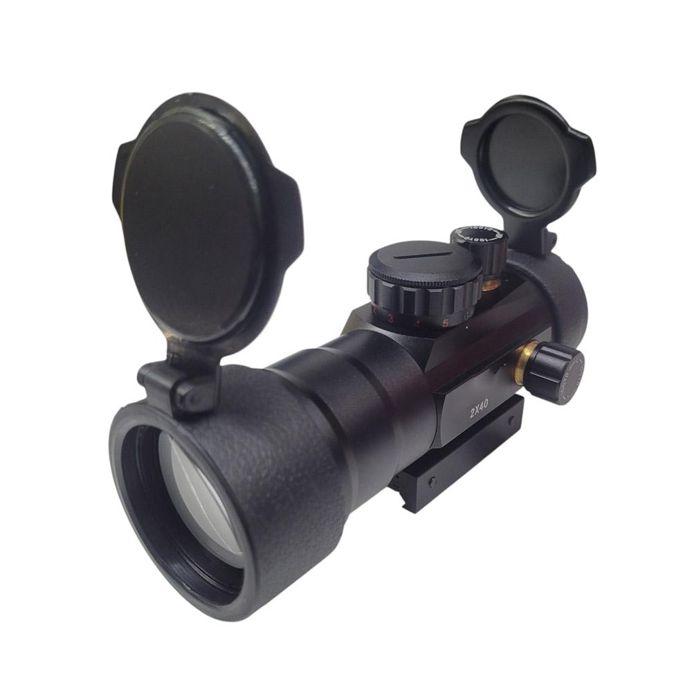 AgTek - 2X40 Red Green Dot Sight for Foam Blaster / Airsoft