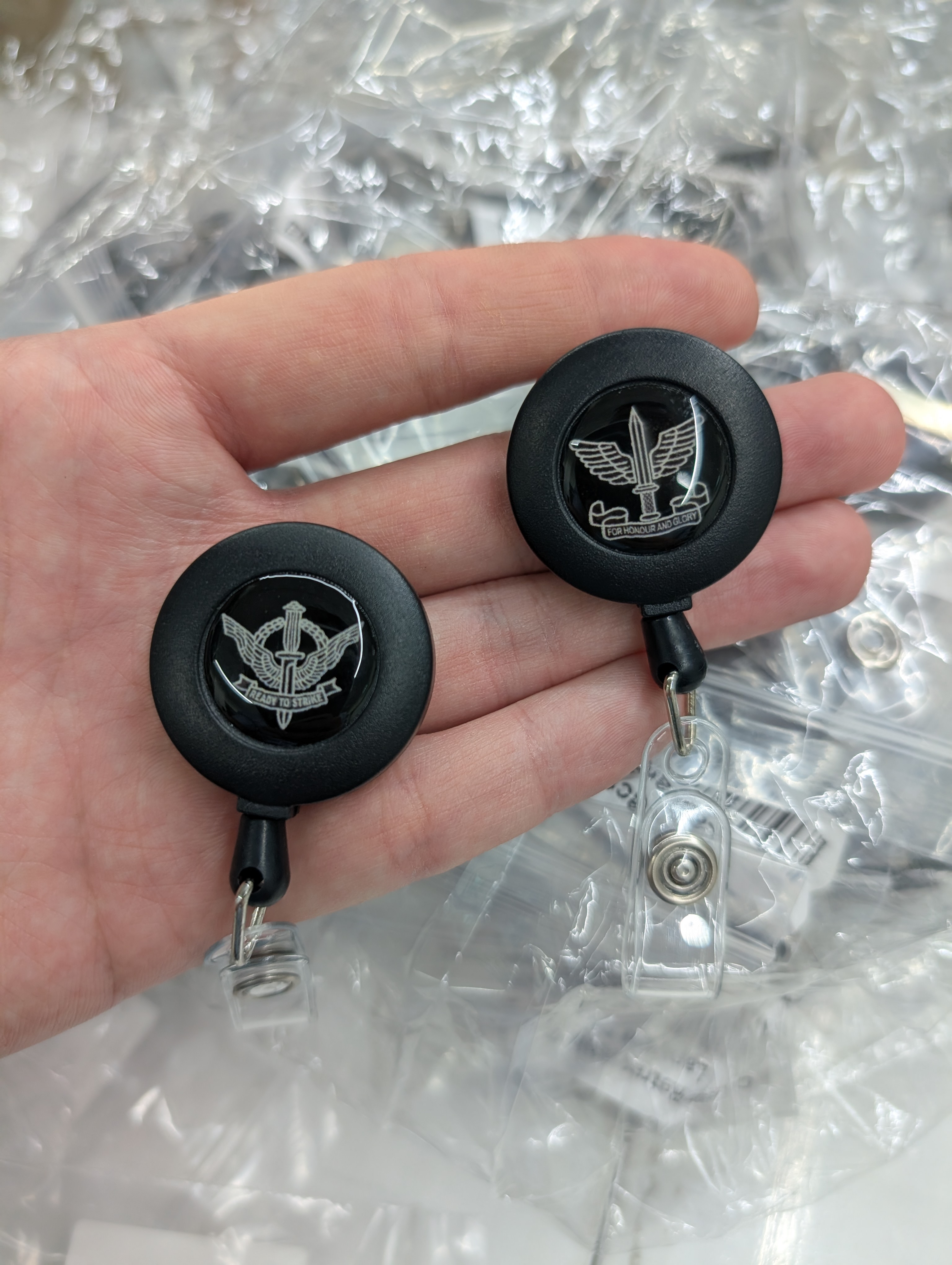 Custom Retractable Lanyard ID Card Clip