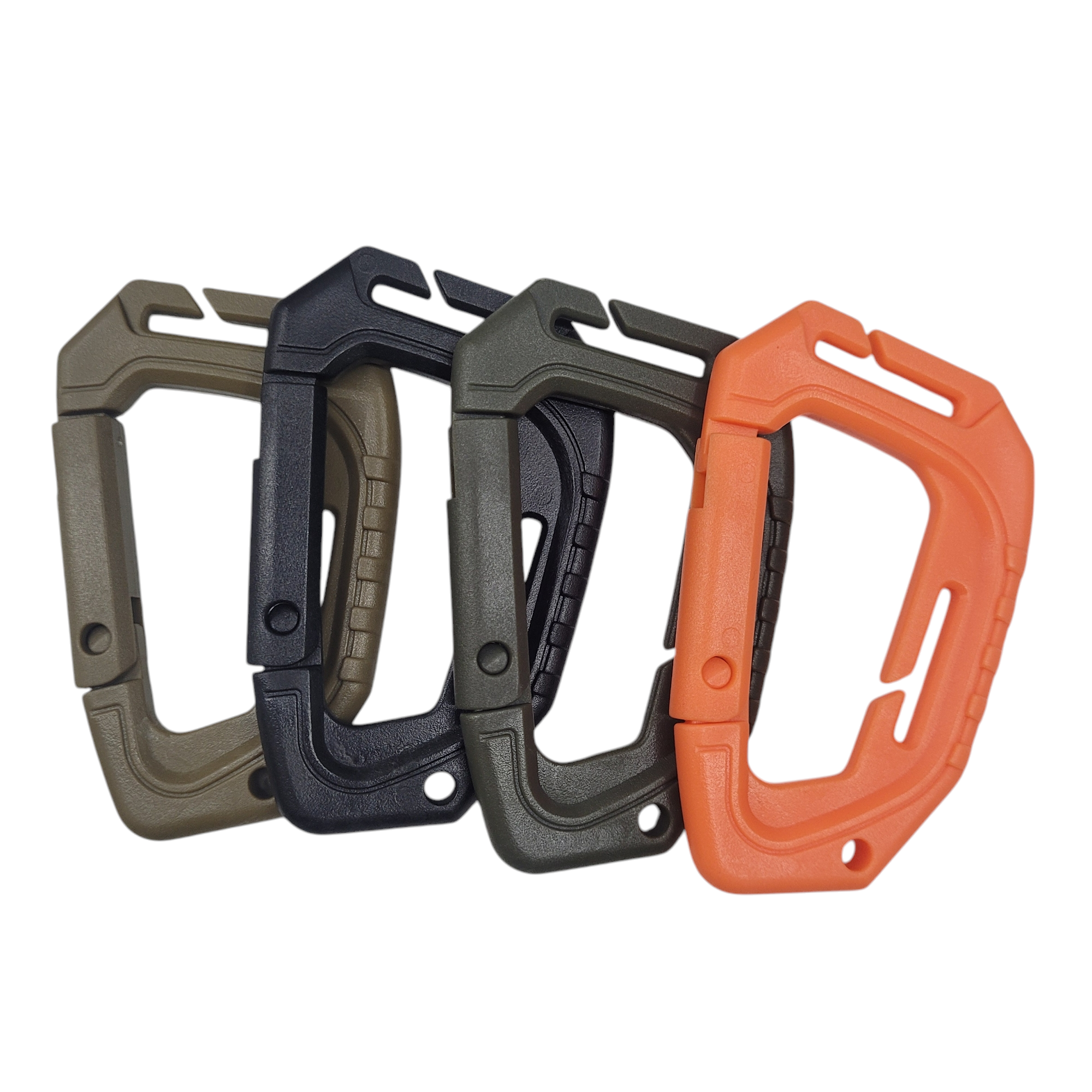 Polymer Multi-Carabiner Set (2pc)