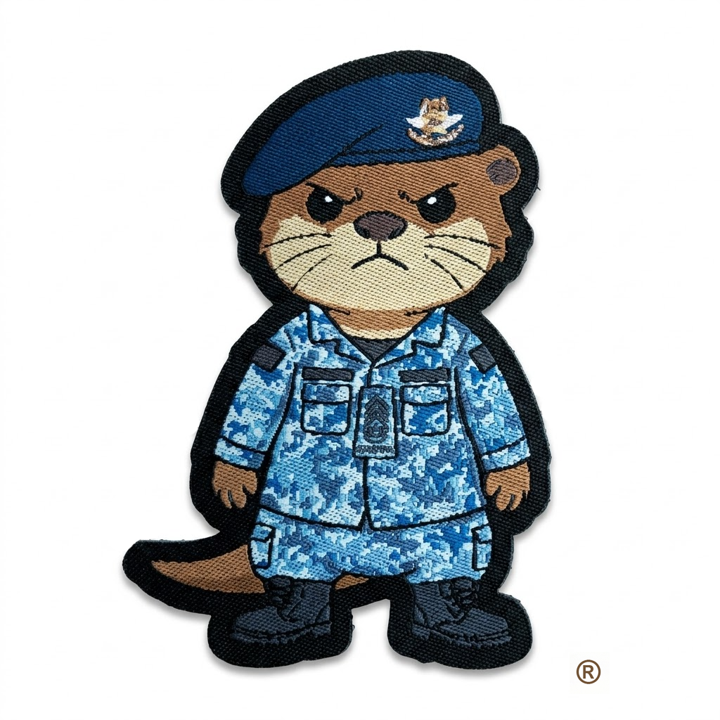 Woven Patch - Warrant Officer Dobhar-chú™ in SAF RSAF Uniform