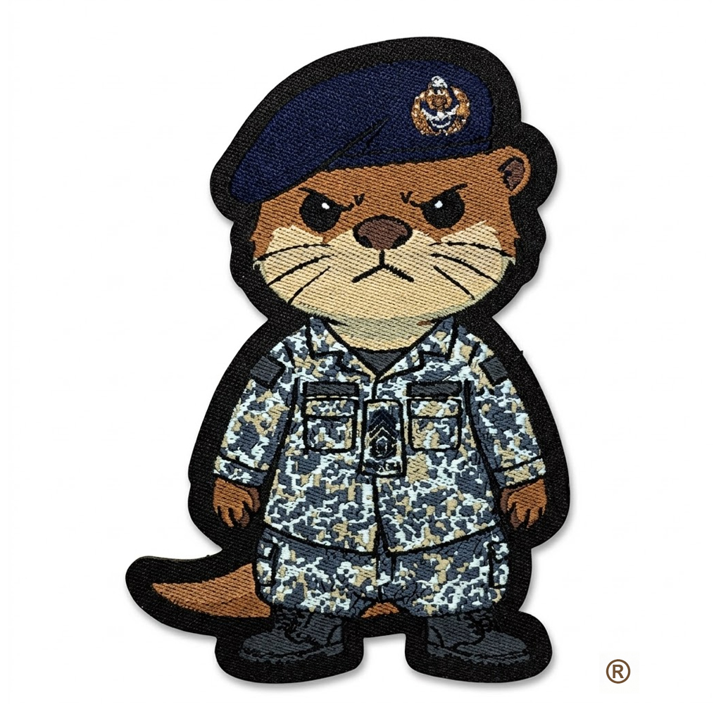 Woven Patch - Warrant Officer Dobhar-chú™ in SAF RSN Uniform