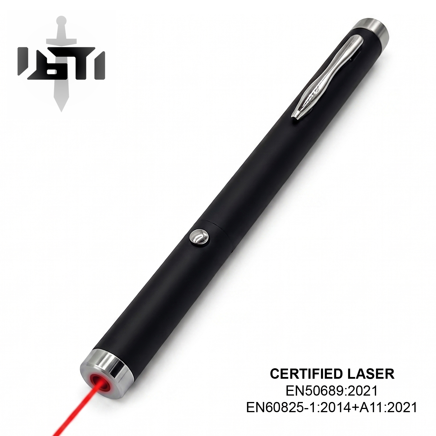 Black Stealth - Professional Laser Pointer (Certified IEC 60825 APC)
